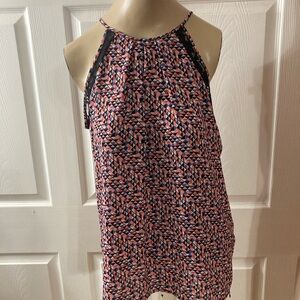 Women's Sleeveless Geometric Top